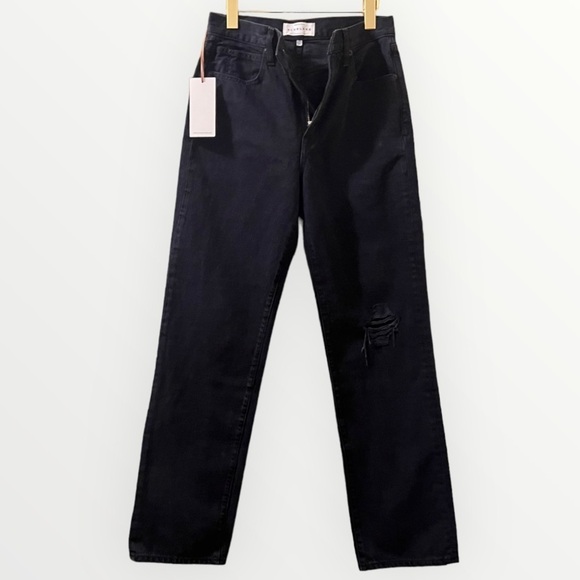 Slvrlake London Straight Leg Jeans Black‎ Sz 28 - Picture 7 of 14
